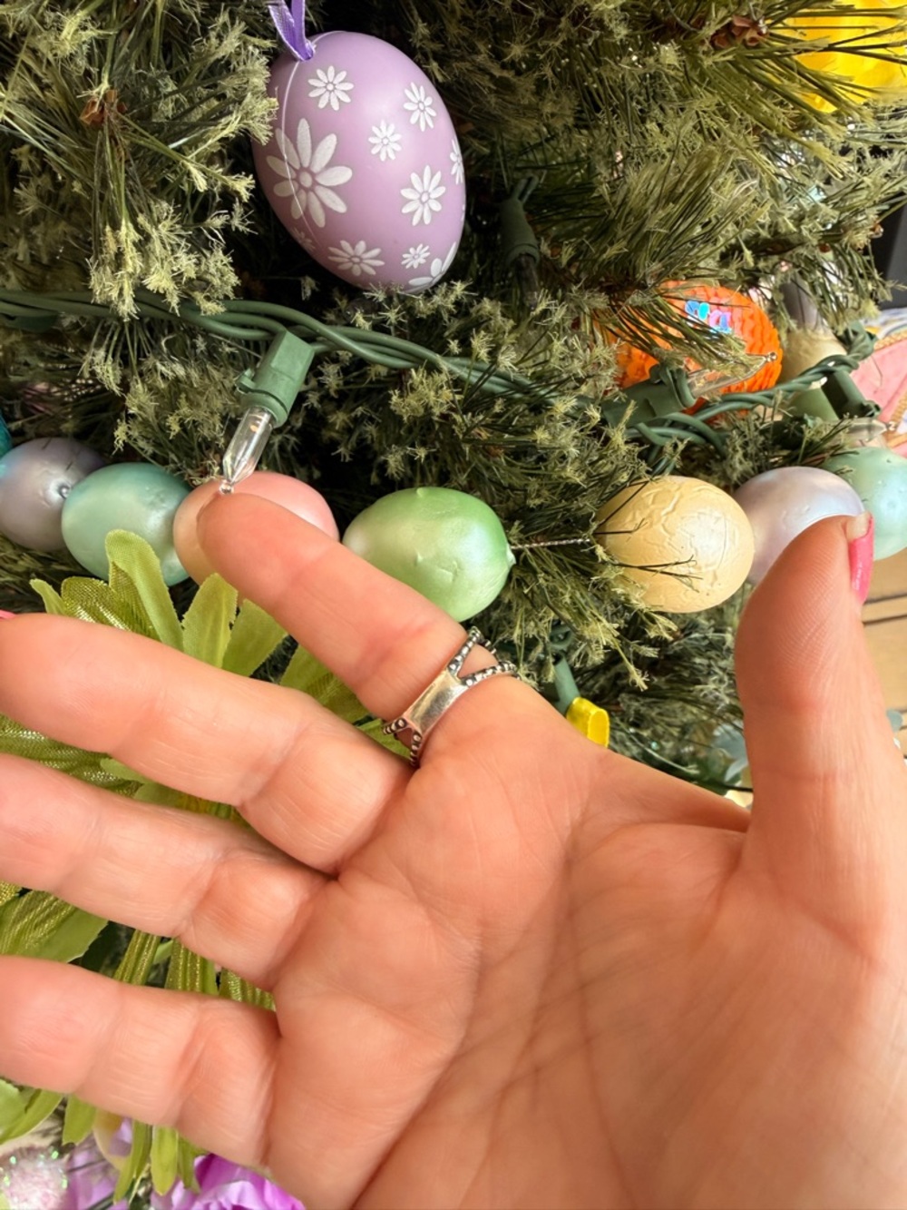 Retired James Avery flower cluster ring - Picture 3 of 6